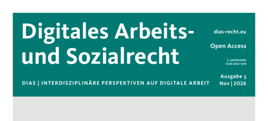 Auszug vom Cover der dritten Ausgabe der DIAS