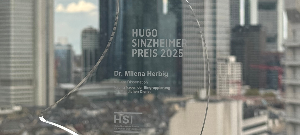 Sinzheimer Preis 2025